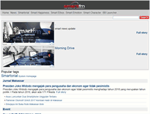 Tablet Screenshot of makassar.radiosmartfm.com